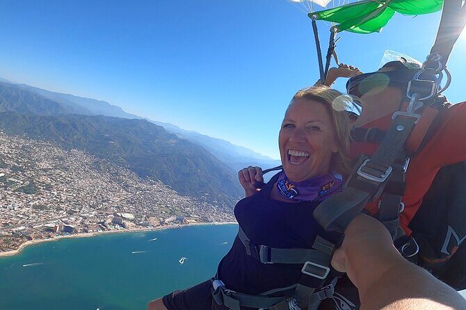 Tandem Skydive in Puerto Vallarta With Beach Landing - Getting to FLY Skydive Puerto Vallarta at Plaza Marina