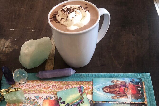 Tarot Reading with Coffee & Chocolate or Smoothie - Your hour-plus reading: how it flows with Mary