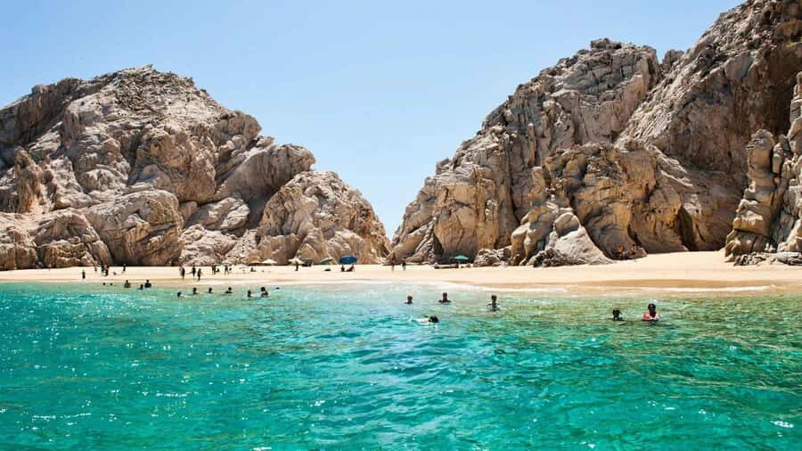 Tour the Arch of Cabo San Lucas and head down to Playa del Amor - Sea lions, marine life, and how to watch without getting stuck