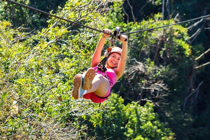 Zip Line Adventure in the heights in Puerto Vallarta 11 lines - Nogalito Ecopark pickup and why the day feels organized