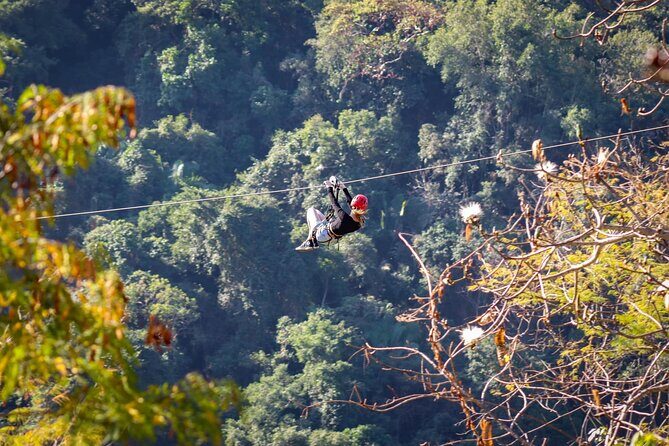Zip Line Adventure in the heights in Puerto Vallarta 11 lines - 11 zip lines and about 4 km of flying: how the thrill ramps up