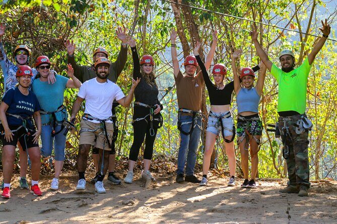 Zip Line Adventure in the heights in Puerto Vallarta 11 lines - Safety first, but not boring: gear and guide style that keeps you moving